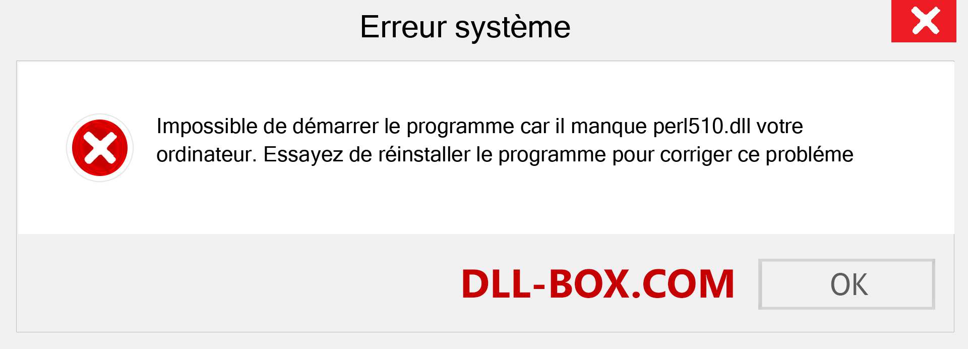 Le fichier perl510.dll est manquant ?. Télécharger pour Windows 7, 8, 10 - Correction de l'erreur manquante perl510 dll sur Windows, photos, images